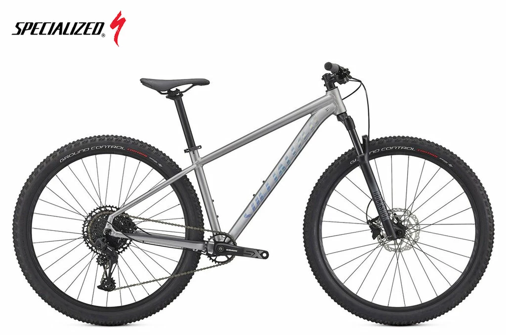 Specialized Rockhopper Expert 29 Satin Silver Dust / Black Holographic 1 Specialized Rockhopper Expert 29 Satin Silver Dust / Black Holographic