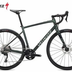 Specialized Diverge Elite E5 Gloss Oak Metallic Green-Spruce-Chrome-Wild Ferns 2021