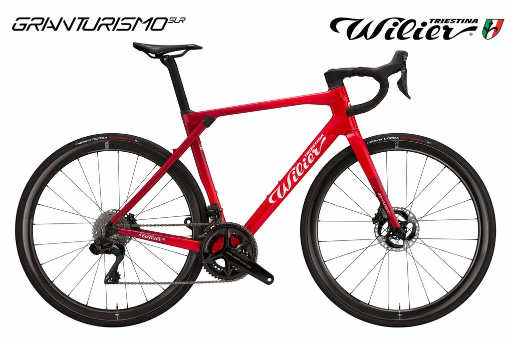 Wilier Grantorismo SLR SRAM Force AXS D1 2X12 | Fadet Red 1 Wilier Grantorismo SLR SRAM Force AXS D1 2X12 | Fadet Red