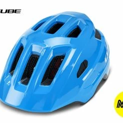 CUBE Helm LINOK Glossy Blue´n´red