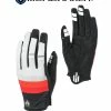 MONDRAKER GLOVES DND BY GIRO RED-GREY