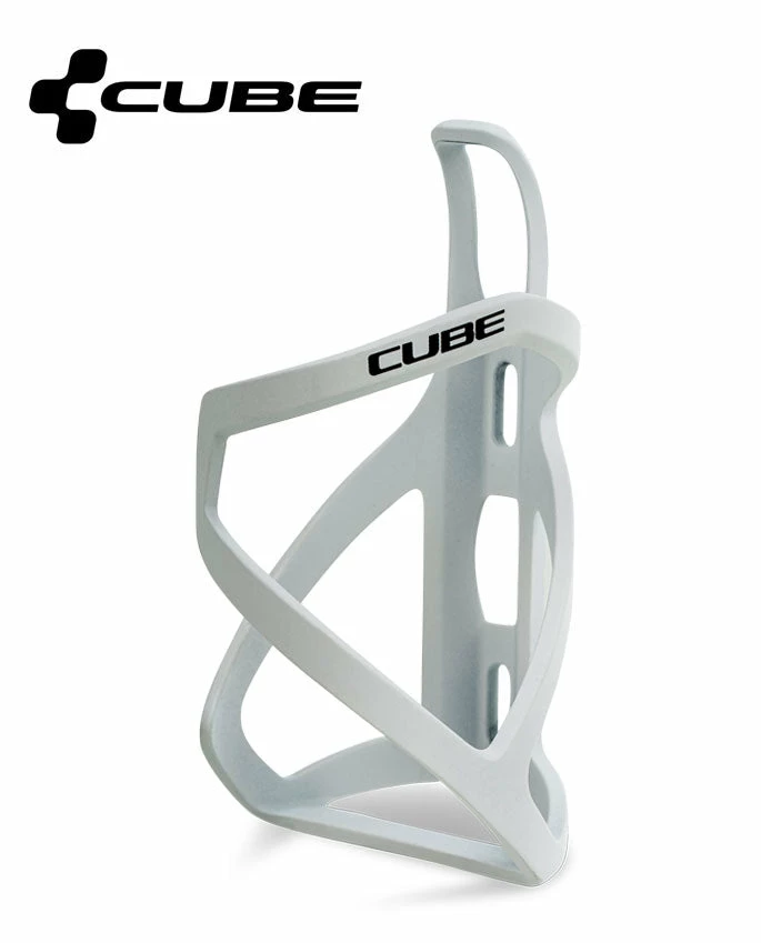 CUBE Flaschenhalter HPP Sidecage Matt White´n´glossy Black 1 CUBE Flaschenhalter HPP Sidecage Matt White´n´glossy Black