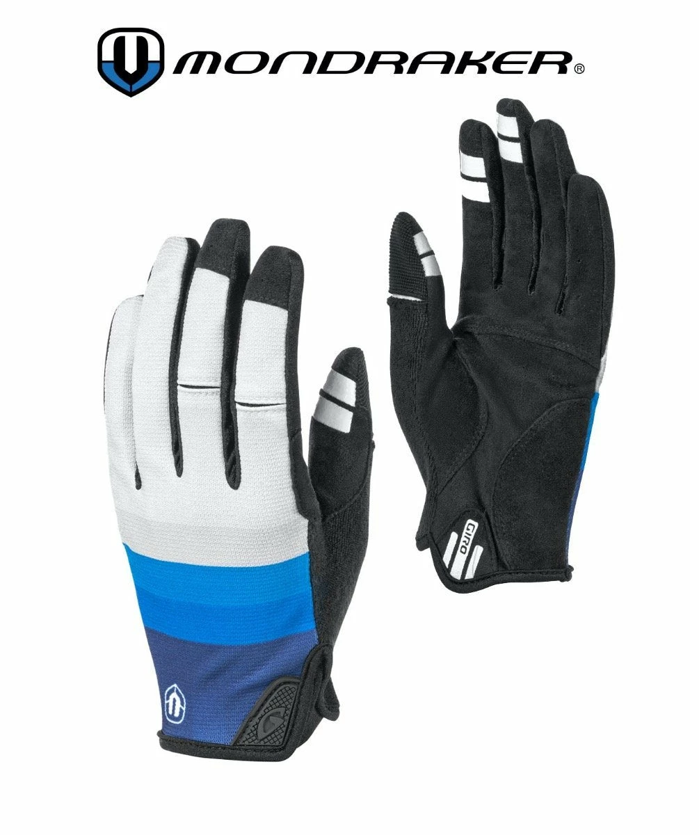 MONDRAKER GLOVES DND BY GIRO BLUE-GREY 1 MONDRAKER GLOVES DND BY GIRO BLUE-GREY