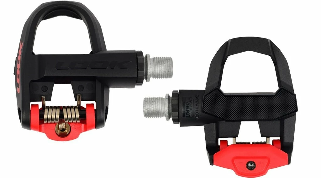 LOOK Pedale Kéo Classic 3 Black Red 1 LOOK Pedale Kéo Classic 3 Black Red