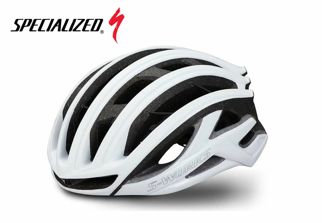 SPECIALIZED S-WORKS PREVAIL II VENT Matte Gloss White/Chrome 1 SPECIALIZED S-WORKS PREVAIL II VENT Matte Gloss White/Chrome