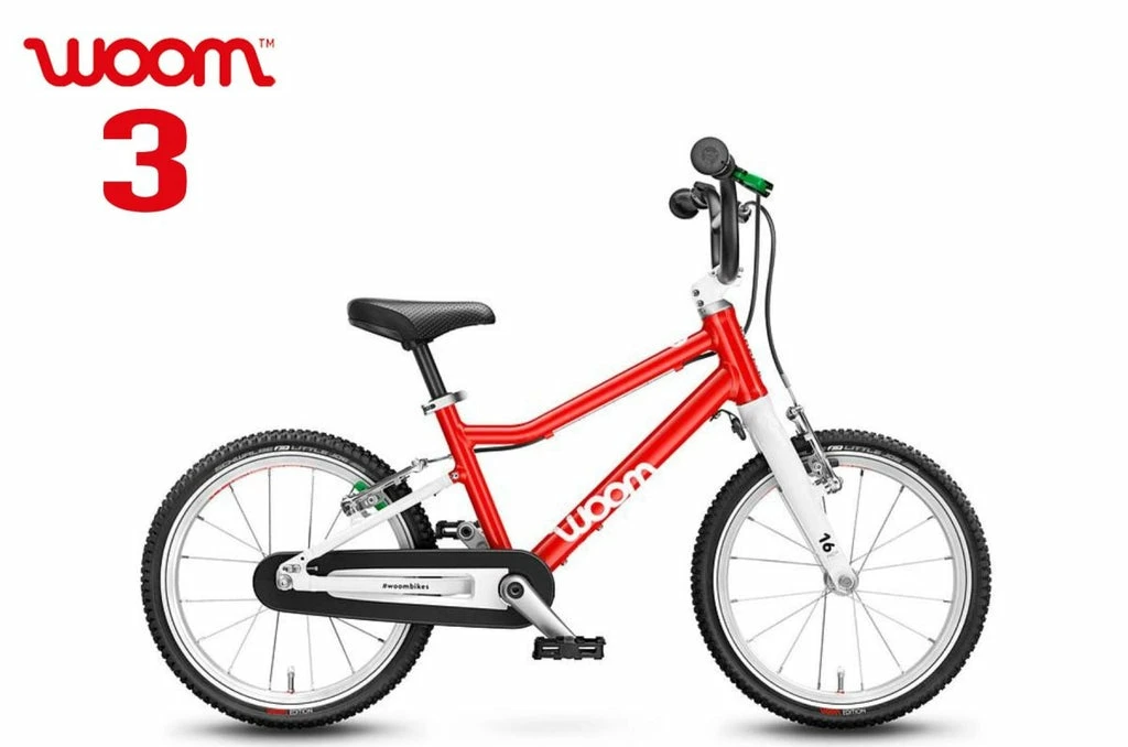 Woom-Bikes WOOM 3 16" Red 1 Woom-Bikes WOOM 3 16" Red