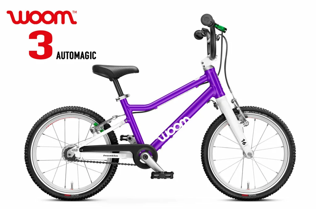 Woom-Bikes WOOM 3 16" Automagic Purple Hatze 1 Woom-Bikes WOOM 3 16" Automagic Purple Hatze